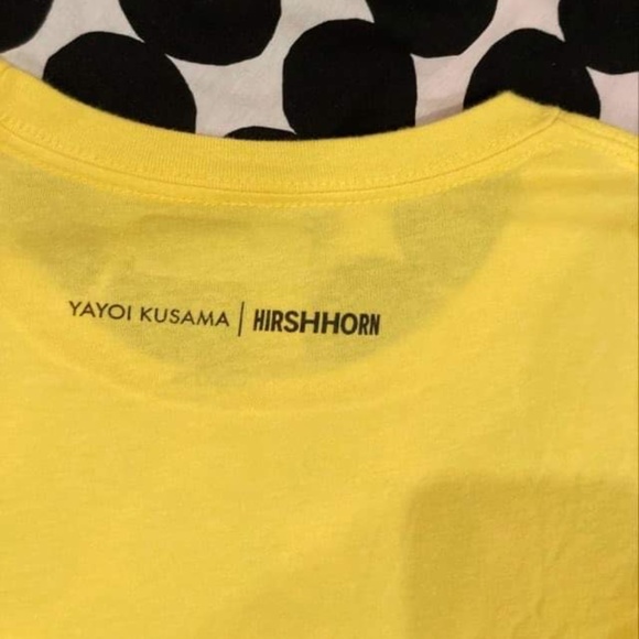 Yayoi Kusama Yellow T Shirt Small - Picture 4 of 4